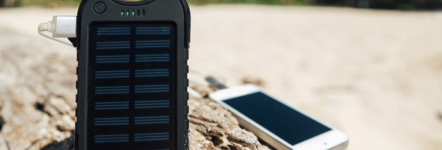 chargeur solaire portable